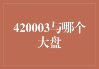 股市里的天选之子：420003与哪个大盘？