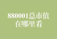 A股市场上880001总市值观察点探析