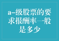 A级股票：要求报酬率的探索与分析