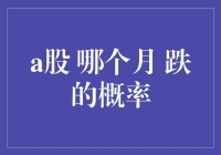 揭秘A股市场：哪个月份跌概率最高？