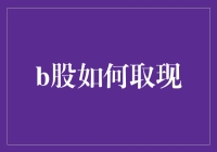 B股怎样取现：一场神秘的金融冒险