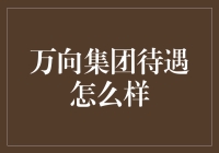 万向集团待遇怎么样：从薪酬福利到个人发展