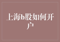 上海B股开户大冒险：从门外汉到股市老手的华丽变身