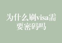 为什么刷Visa需要密码吗？难道是我长得像黑客？