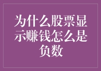 股票显示赚钱为何成负数？揭秘背后的秘密！