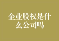 企业股权究竟是个啥玩意儿：揭开它神秘的面纱