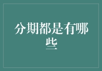 分期支付：解锁消费潜力的多样化工具