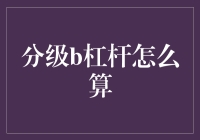 分级B杠杆计算详解：探寻股票收益的秘密