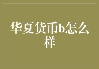 华夏货币B：数字货币的投资新选择？