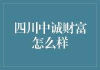 四川中诚财富：一场理财界的冒险奇遇记