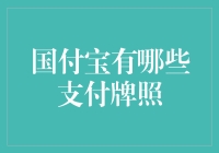 国付宝支付牌照一览：全方位洞察其支付版图