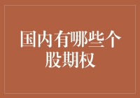 国内个股期权市场：了解个股期权交易的途径与策略