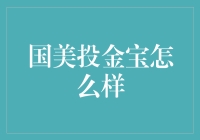 国美投金宝：我的理财新宠，还是你的坑？