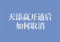 天添赢开通后的取消流程详解：确保资金安全与灵活操作