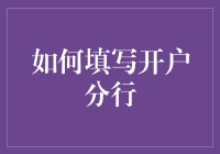 如何在开户分行填表：一份欲哭无泪的指南