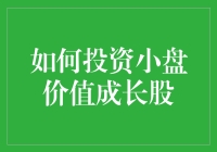 寻找未来的增长引擎：深入挖掘小盘价值成长股的投资机遇