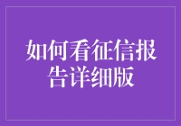 如何优雅地解读你的征信档案：一份征信报告详细版的解读指南