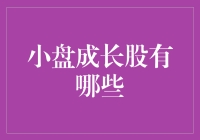 小盘成长股投资策略：掘金潜力未被发掘的瑰宝