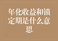 年化收益与锁定期：投资界的双刃剑