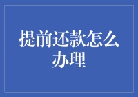 提前还款手续如何办？新手必看！