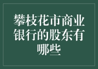 探究攀枝花市商业银行的股东构成与权益分配