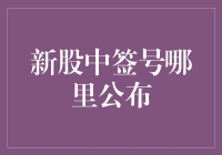 新股中签号哪里公布？新手必看攻略！