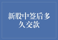 新股中签后须在T+2日16点前完成缴款