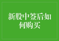 新股中签，你中了，我中了，大家中了，那接下来怎么办？——新股中签后如何购买