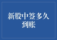 新股中签到账时间解析：从抽签到资金转移的全过程