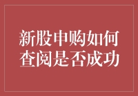 新股申购成功查询全攻略：如何确保申购信息无误