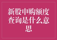 别让新股申购额度查询成了你的迷宫！