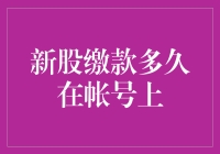 新股缴款，钱包瘦身？--揭秘你的钱去了哪里