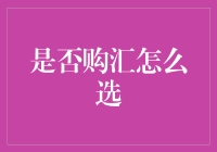 购汇决策：稳中求胜与风险把控之选