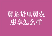 翼龙贷里翼农惠享：助力乡村振兴的有力助手