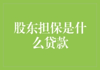 股东担保贷款：一份股东的承诺，一份贷款的保障？