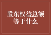 股东权益总额等于什么？这是一个谜，还是一个玩笑？