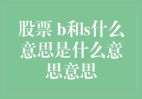 探究股票市场中的B与S：投资决策新视野