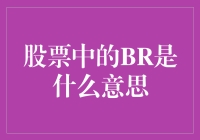 股票中的BR是什么意思：价值投资者的新鲜视角