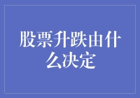 股票市场涨跌的决定因素：一场多方博弈的盛宴