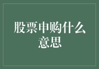 股票申购：一场与资本市场的浪漫约会？