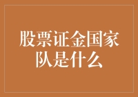 股市里的秘密武器——国家队证金公司