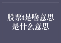 股票T是啥玩意儿？原来是一只神奇的时间精算师！