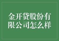 金开贷股份有限公司：一份谨慎的审视