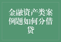 金融资产类案例题如何分借贷？——这还要问吗？