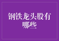 中国钢铁行业中的龙头股概览与分析