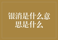 嘿！银消是个啥？难道是银行和消遣的结合体？