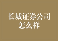 长城证券公司：稳健发展的金融行业新锐