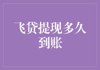 飞贷提现到底是多快？比你点个外卖还快！