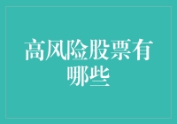 高风险股票的潜在陷阱与价值：一份投资者指南